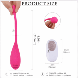 Ruby Egg Vibrator | Remote Control - Image 7