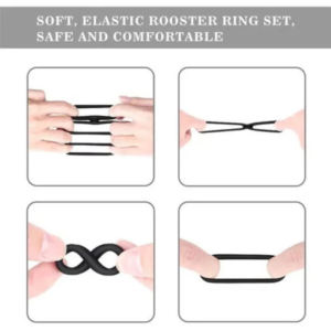 Black Cock Rings - Image 7