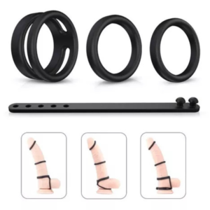 Black Cock Rings - Image 8