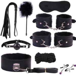 BDSM Beginner Set Black 33pcs - Image 21