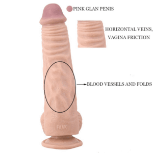 Solid And Uneven Body With Suction Cup Big Cock - Image 4