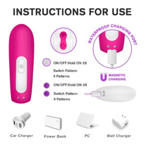 Remote Control Dual Vibrator U shape - Image 3