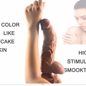 9.5inch super realistic bent dildo with big balls - Image 7