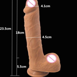 9.1inch Double Layer Tender Dildo - Image 5