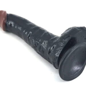 9.4inch Happy Dicks with Balls Clear texture realistic suction - Image 2