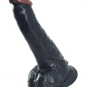 9.4inch Happy Dicks with Balls Clear texture realistic suction - Image 4