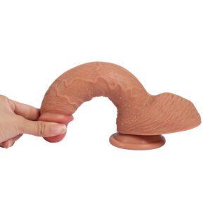 8.66 Inch Buru Dual Layer Silicone Dildo - Image 5