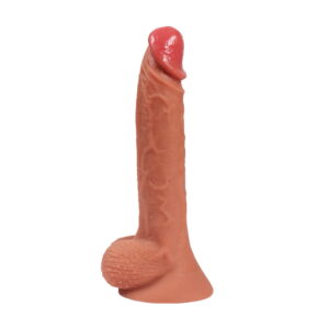 8.66 Inch Logen Dual Layer Silicone Dildo - Image 1