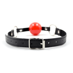 Naughty Leather Ball Gag - Image 10