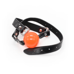 Naughty Leather Ball Gag - Image 9