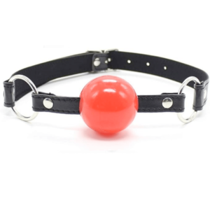Naughty Leather Ball Gag - Image 7