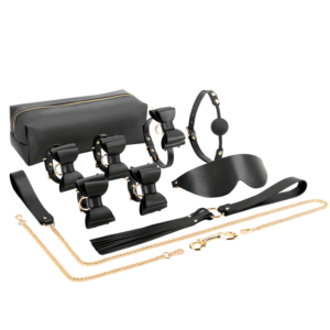 Luxury BDSM 7-Piece Black Set - Image 9