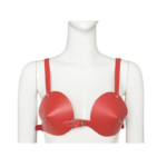 Red Sexy PU Bra