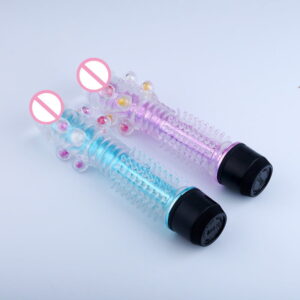 MultiSpeed Dildo Vibrator TPE 16.5x3.9cm - Image 1