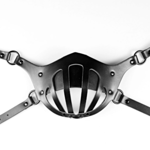 Leather Harness Cosplay Mask - Image 4