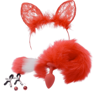 Fox Tail Anal Plug Set