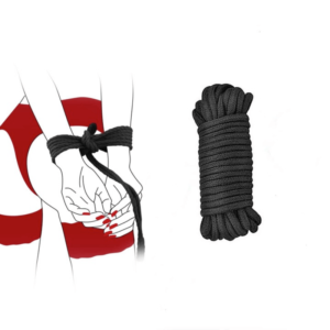 BDSM Black Rope - Image 1