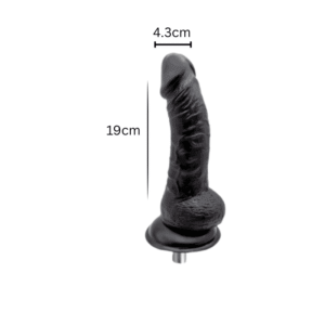Delicious Black Dildo Sex Machine 19 cm - Image 1