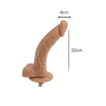 Daring Dildo - Sex Machine Accessories - 22 cm