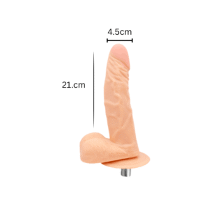 Dildo Friend - Sex Machine Accessories - 21 cm