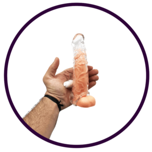 Penis Sleeve Vibrator | Transparent - Image 4