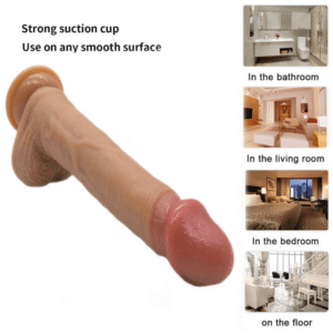 Telescopic & Vibrating Wireless Super Soft Dildo - Image 3