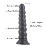 Long Anal Plug Beads Penis