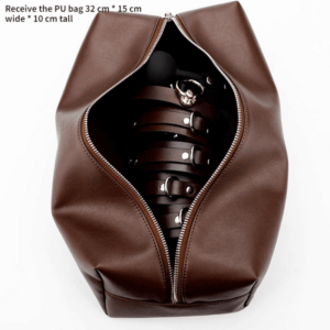 Brown Leather BDSM Collection - Image 13