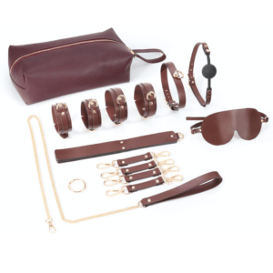 Brown Leather BDSM Collection - Image 14