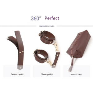 Brown Leather BDSM Collection - Image 18