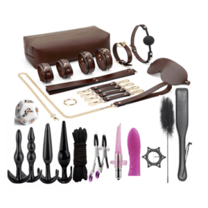 Brown Leather BDSM Collection