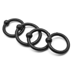 Black Cock Rings - Image 3
