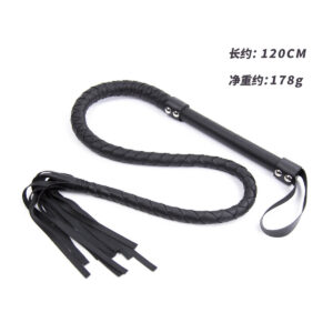 Leather Whip 85cm - Image 5