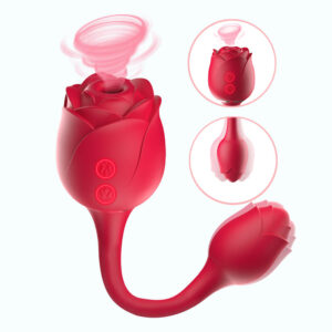 Sucking Flower 3 Rose Shaped Vibrator