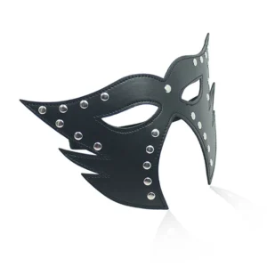 Long Black Eye Mask - Image 3