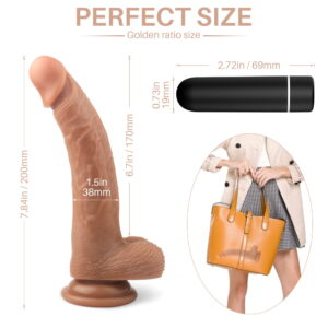 Vibrating Dildo with 9 Speeds - Image 7