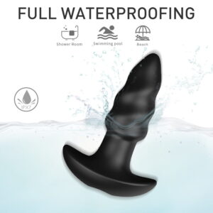 Butt Plug Vibrator 3 Inch - all black, perfect for pleasure - Image 8