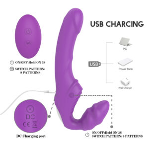 Double Ended Vibrator With Remote Control, Couples Toy - Image 6