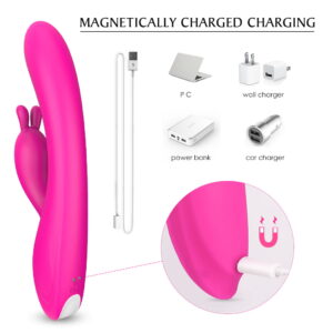 Candy Rabbit Vibrator with G Spot Head - Image 3