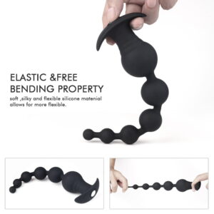 Remote Control Anal Beads Vibrator "The Tower" - Image 3
