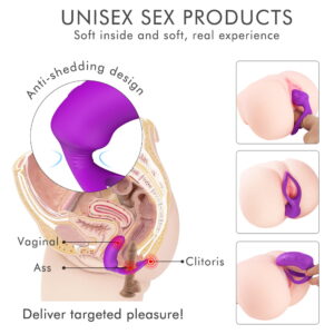 Couples Anal Toy with Vibrator Cock Ring - Image 7