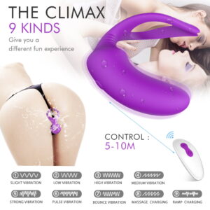 Couples Anal Toy with Vibrator Cock Ring - Image 6
