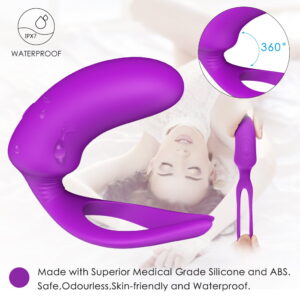 Couples Anal Toy with Vibrator Cock Ring - Image 3