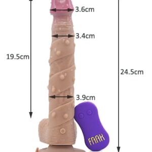 VibraKing Silicone Dildo - Image 5