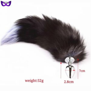 Fox Tail Unusual Metal Booty Plug - Image 4