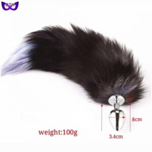 Fox Tail Unusual Metal Booty Plug - Image 2