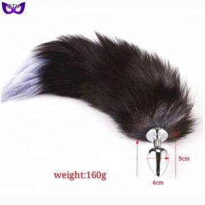Fox Tail Unusual Metal Booty Plug - Image 3