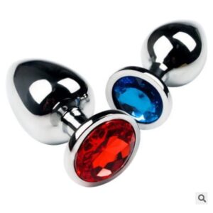 Superb Jewelled Metal Butt Plugs - Image 8