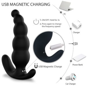 Audacious Prostate Vibrator Remote Controlled Butt Plug - Image 5