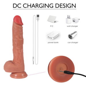 Harlan Swaying Vibrating Wireless Dildo - Image 8